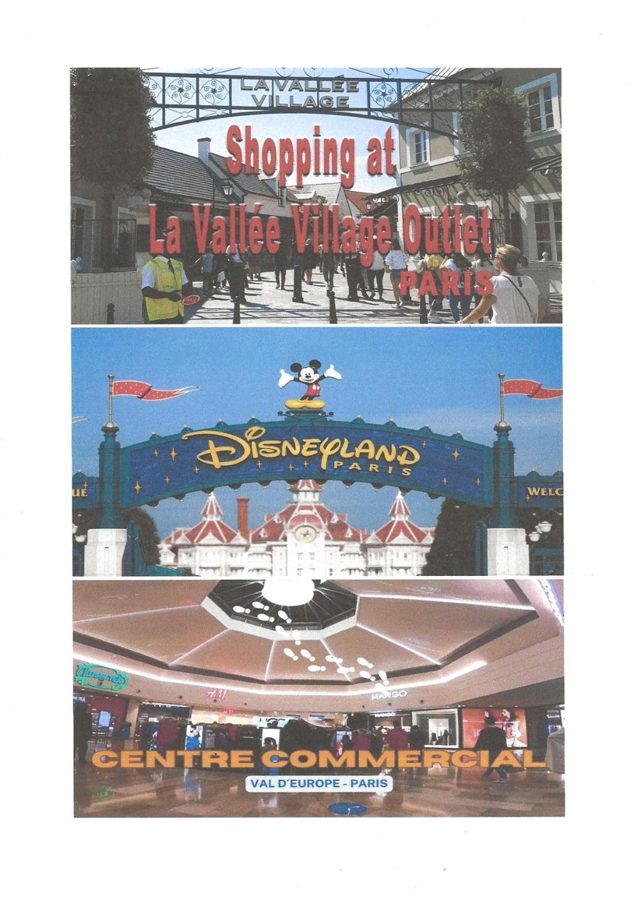 Disney 3 Mn, 14 People , 4 Bedrooms, 2 Parkings Prives 谢西 外观 照片